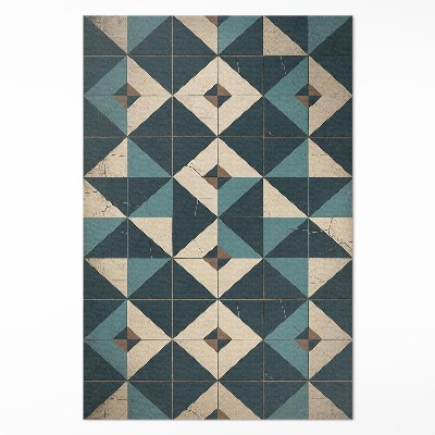 Pvc futószőnyeg Art deco csempék geometrikus alakzatokkal