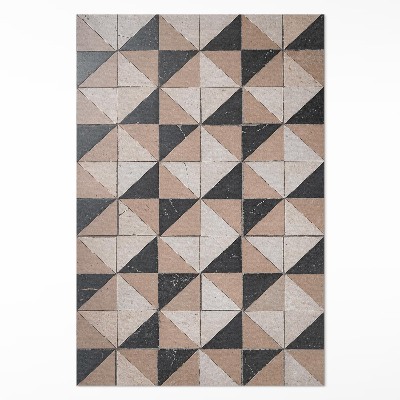 Műanyag szőnyeg Egy régi ház hagyományos mozaikja