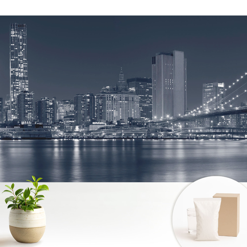 Modern tapéta Városi éjszakai panoráma