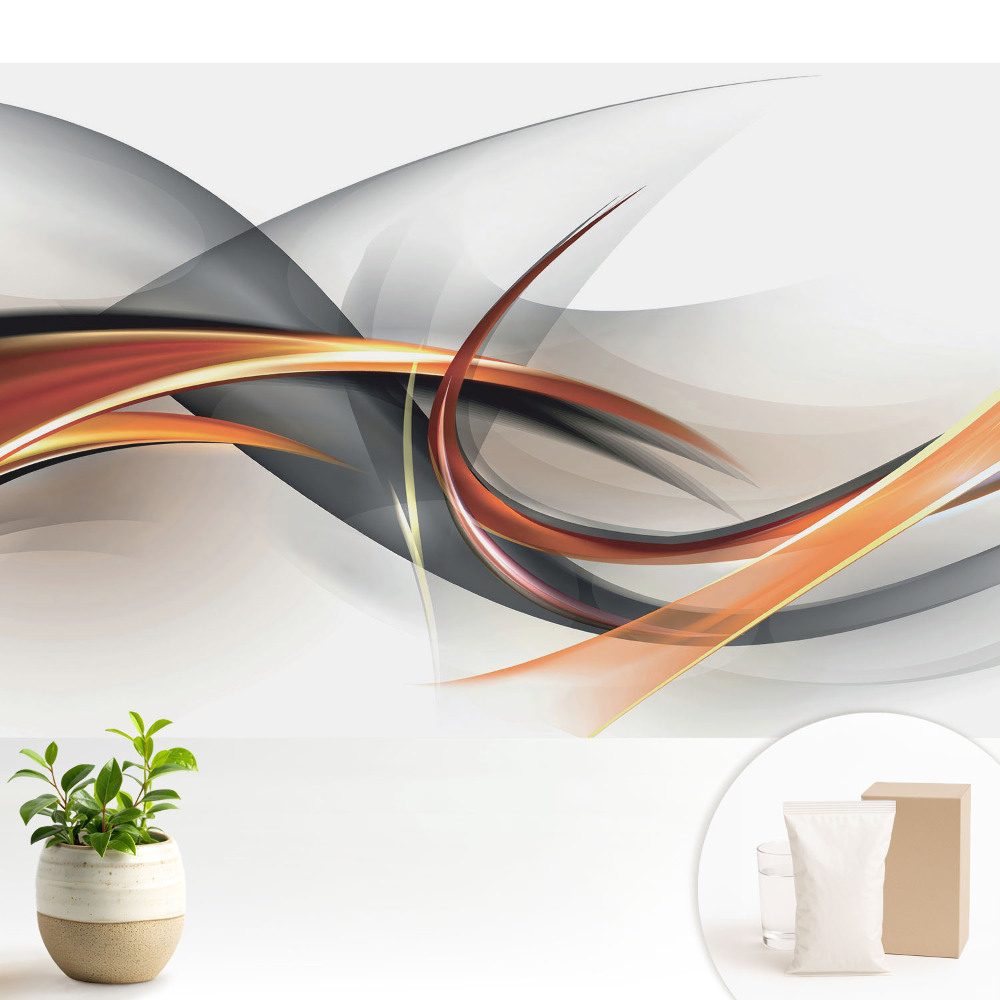 Tapéta Modern formák energikus absztrakciója