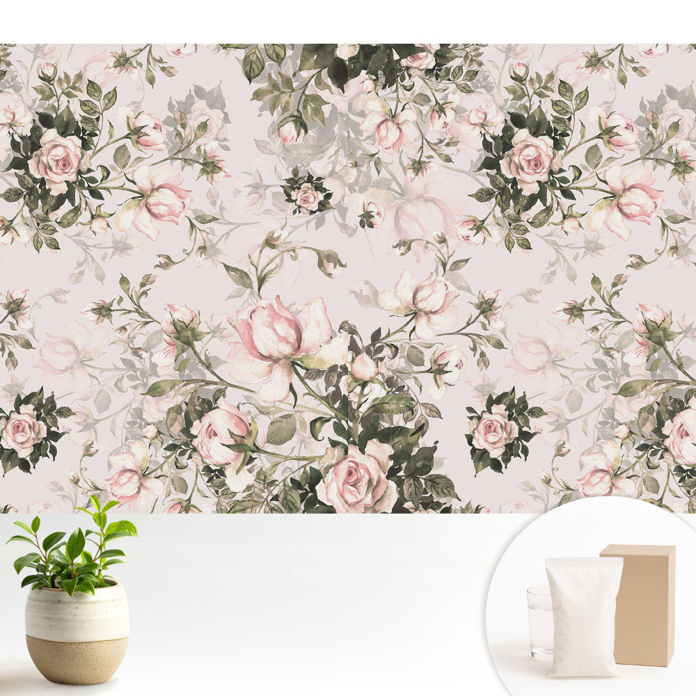 Dekor tapéta Finom rózsák klasszikus kompozícióban
