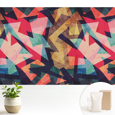 Tapéta Élénk színek absztrakt mozaikja