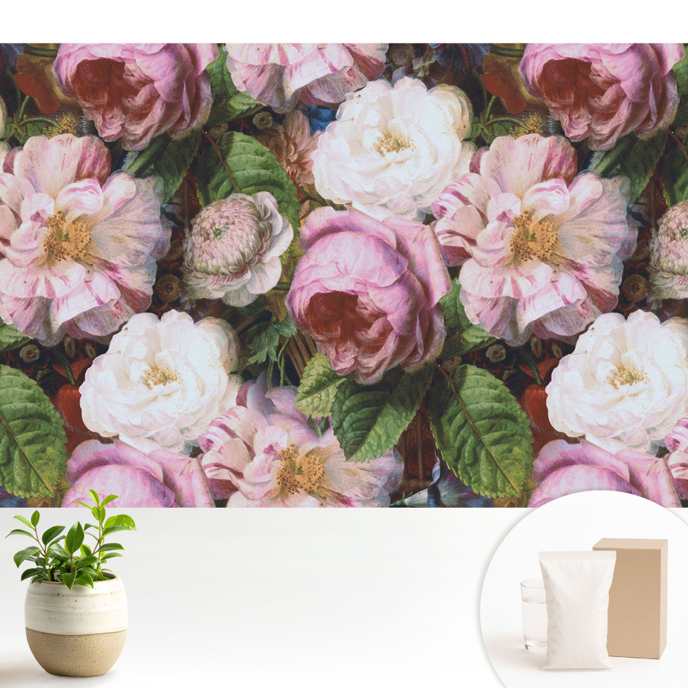 Modern tapéta Virágok klasszikus stílusban