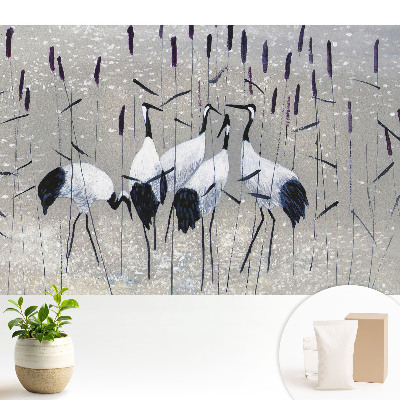 Modern tapéta Elegáns daruk a fűben
