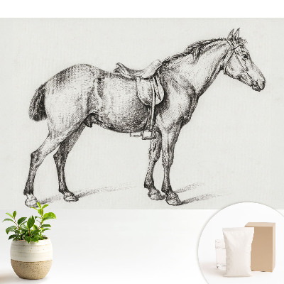 Tapéta Realisztikus ló nyereggel