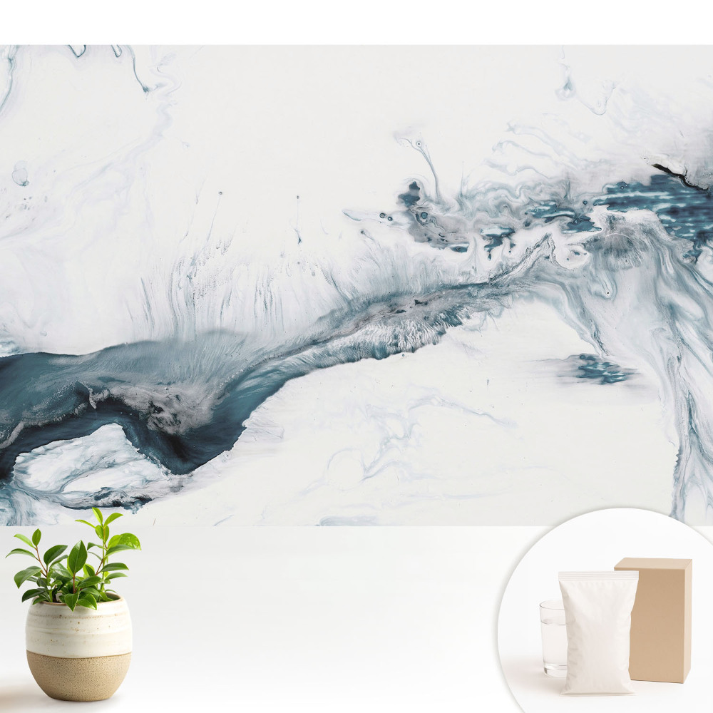 Dekor tapéta Ecsetmozgás absztrakt foltokkal