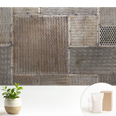 Dekor tapéta Geometriai fémperforációk