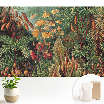 Tapéta Egzotikus növényzet harmonikus kompozícióban