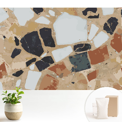 Modern tapéta Kőmozaik modern stílusban