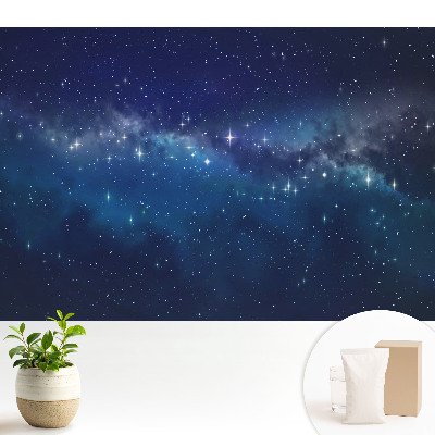 Kozmikus éjszakai tájkép