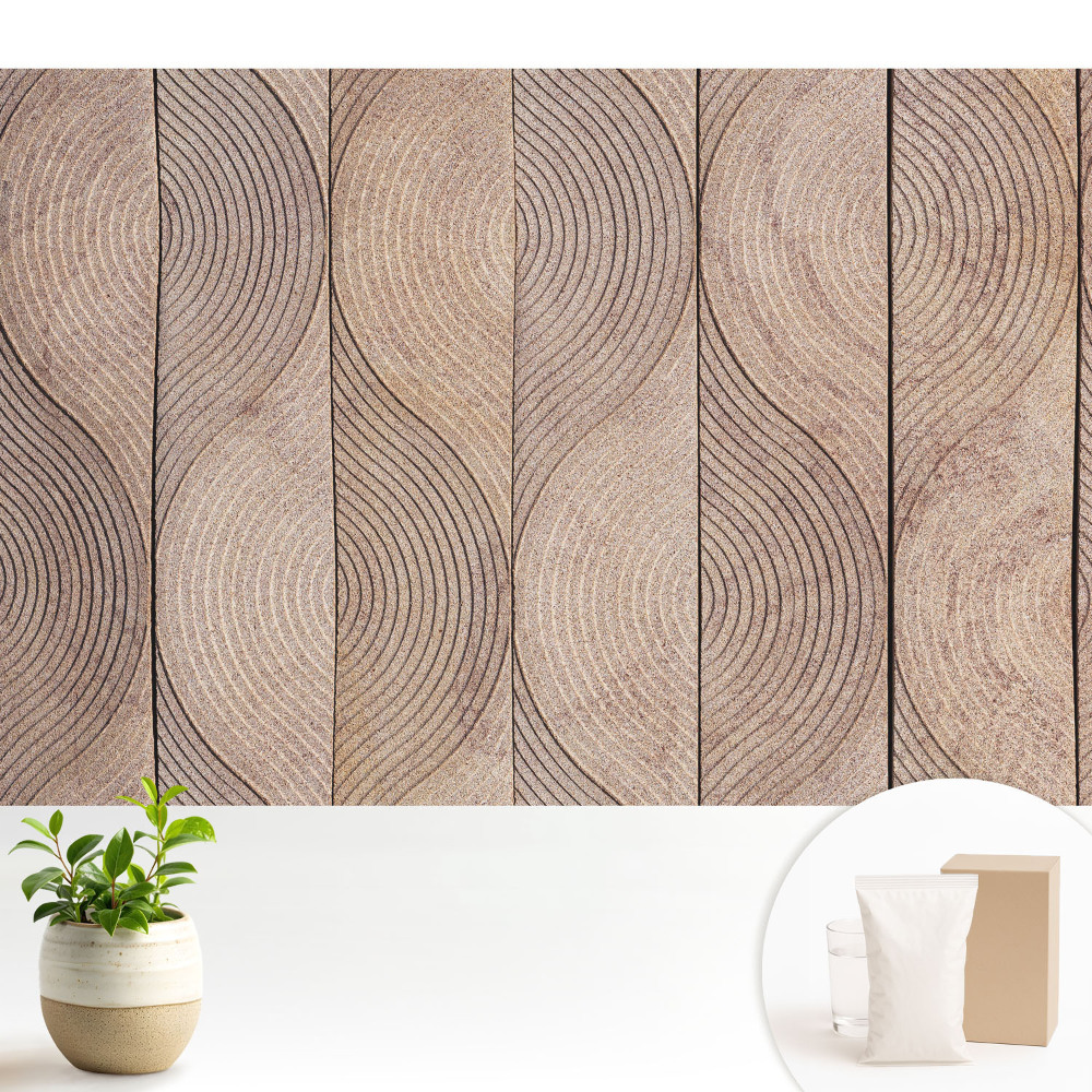 Dekor tapéta Geometrikus vonalak hullámok természet