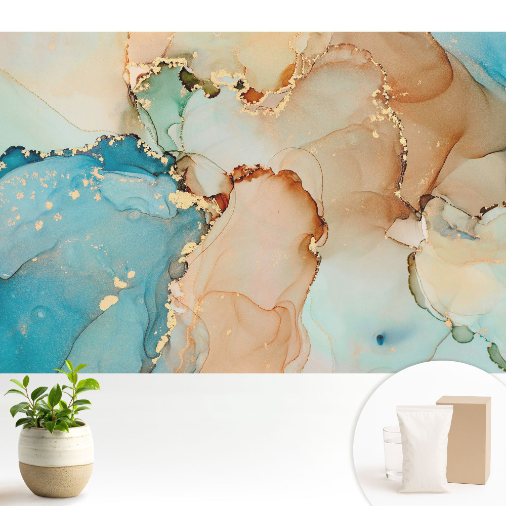 Tapéta Absztrakt színek harmonikus kompozíció