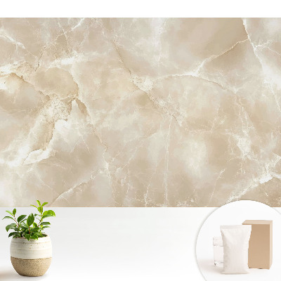 Tapéta Meleg kőminták, elegancia és harmónia