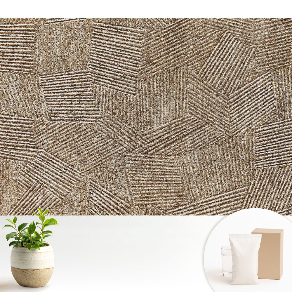 Tapéta Geometrikus mintázat vonalak harmóniája