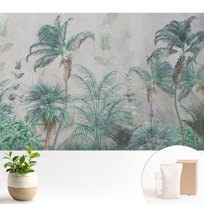 Dekor tapéta Trópusi pálmafák és levelek