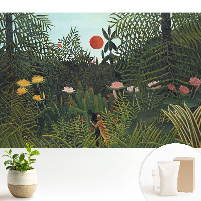 Dekor tapéta Trópusi dzsungel napfigura