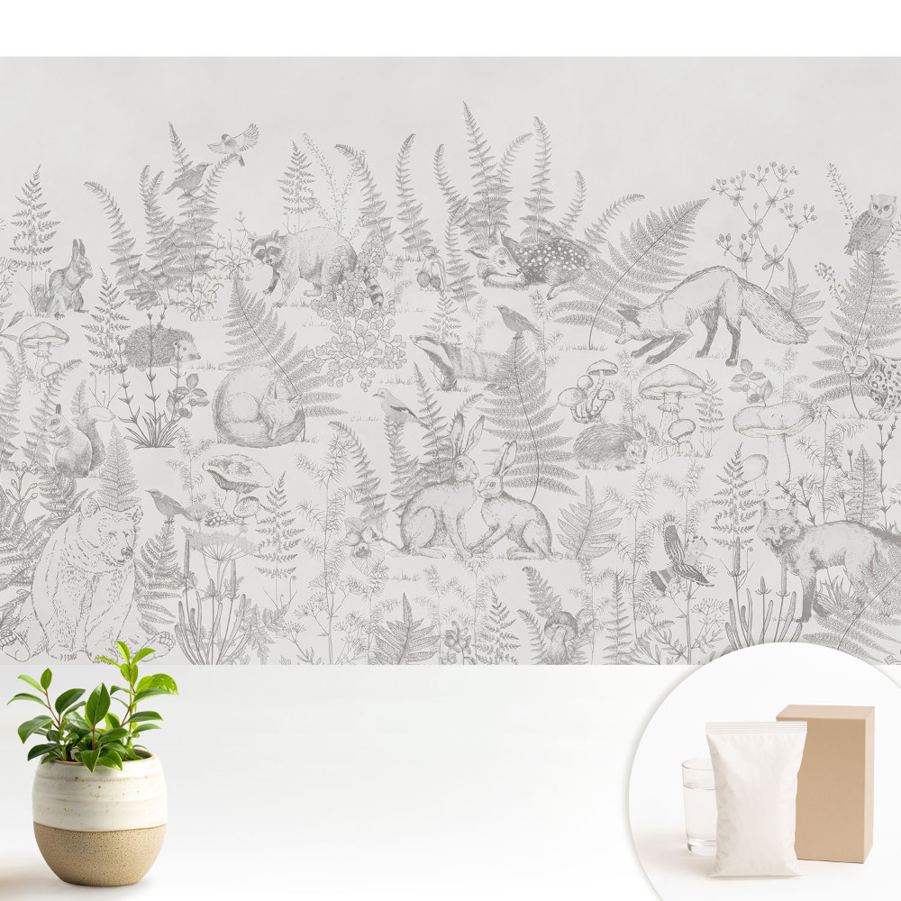 Modern tapéta Az erdő harmóniája a természetben