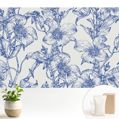 Dekor tapéta Elegáns klasszikus virágmintás