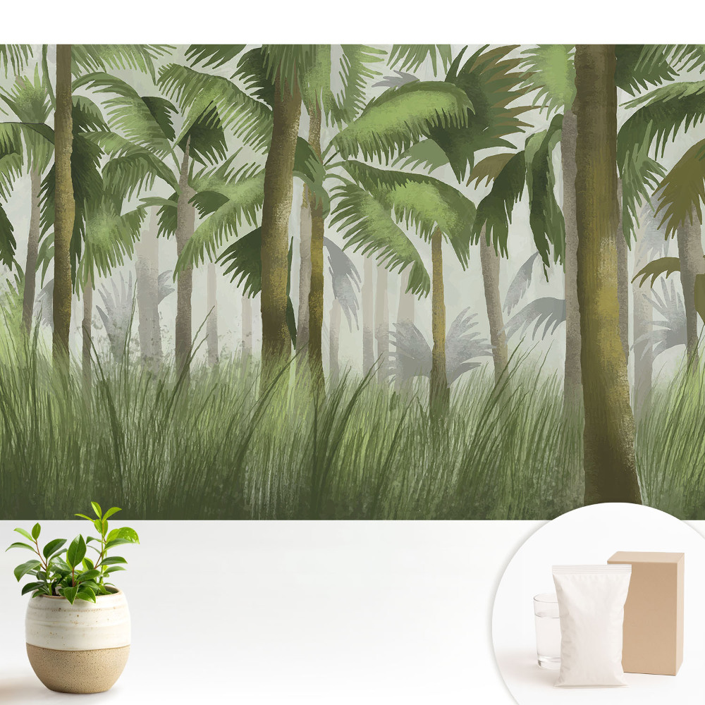 Tapéta Egzotikus trópusi növényzet