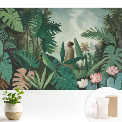 Dekor tapéta Trópusi táj növényi harmónia