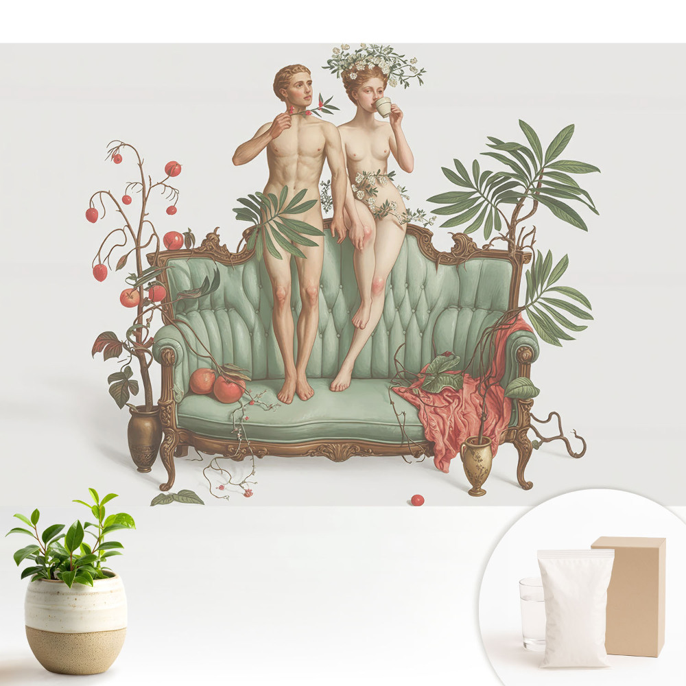 Dekor tapéta Klasszikus szimmetria szürrealizmus