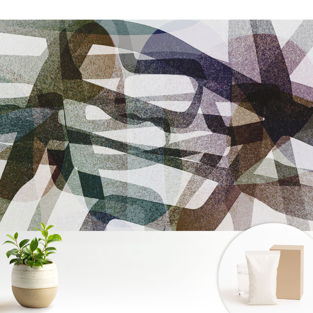 Dekor tapéta Energikus ívek és vonalak az absztrakcióban