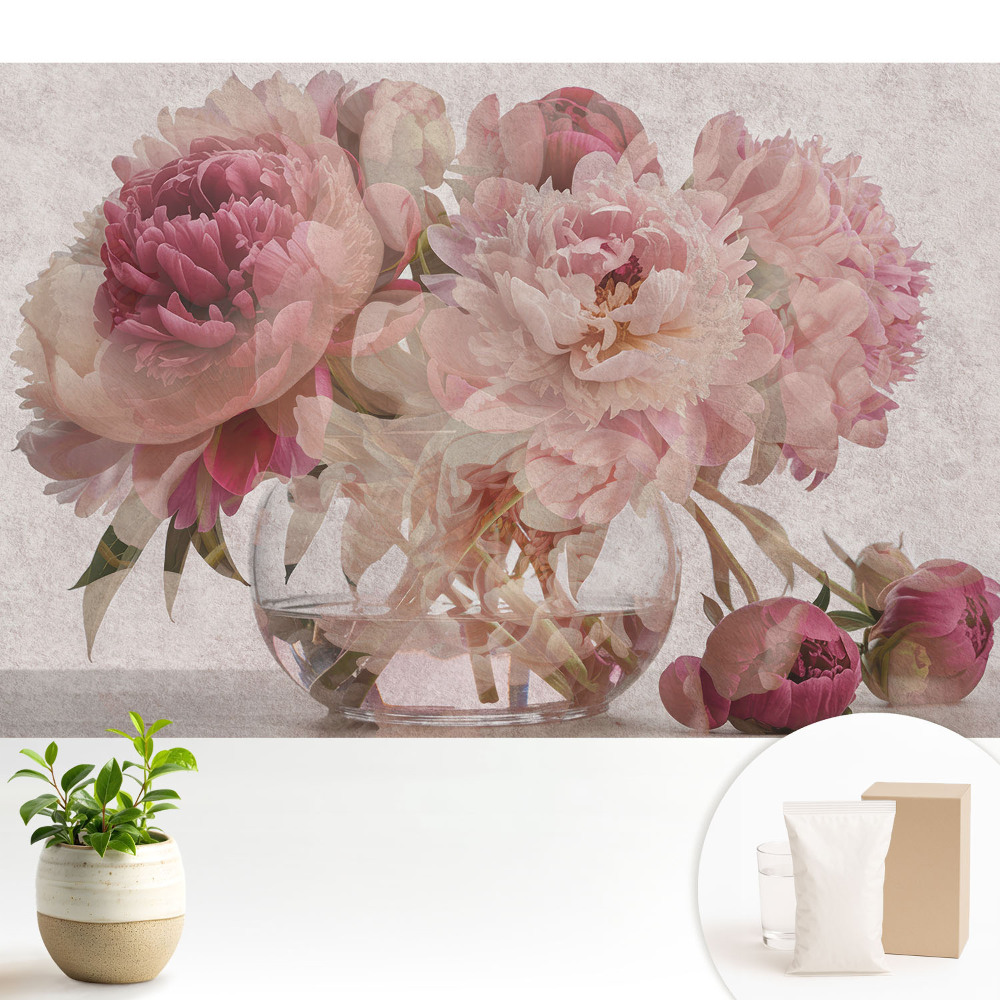 Modern tapéta Romantikus pünkösdi rózsa csokor