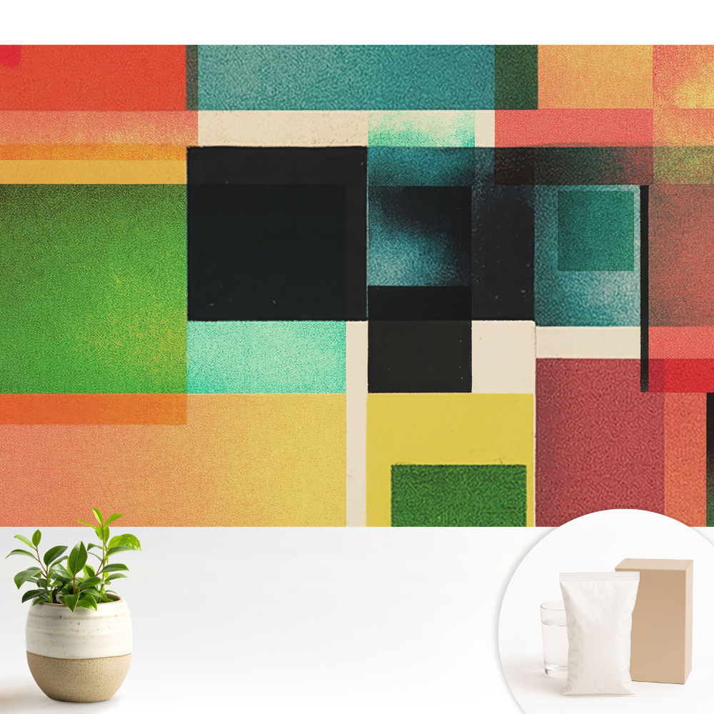 Modern tapéta Színes geometriai alakzatok