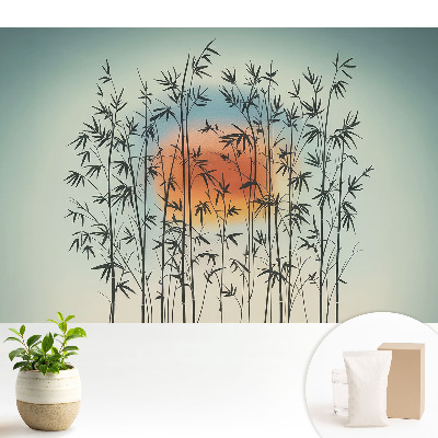 Tapéta Bambuszrügyek harmonikus naplemente