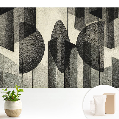 Dekor tapéta Absztrakt geometriai szimmetria a térben