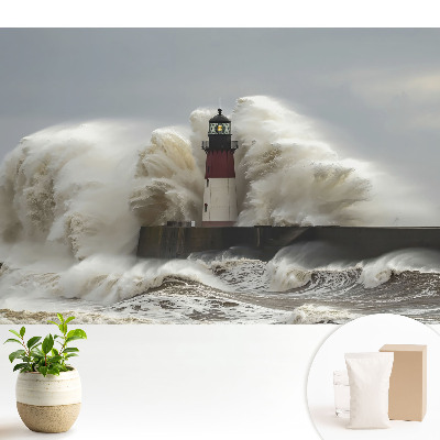 Modern tapéta Viharos világítótorony