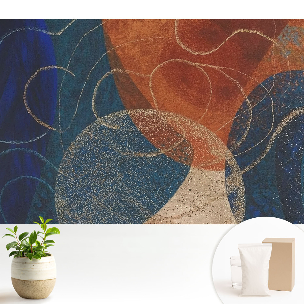 Dekor tapéta Modern absztrakció, színek, kontrasztok