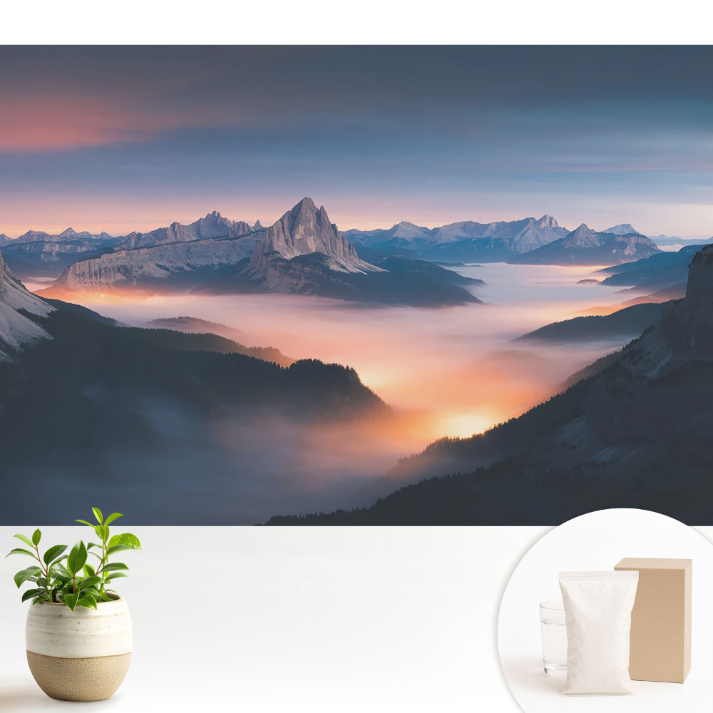 Tapéta A hegyi táj varázsa