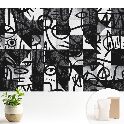 Modern tapéta Absztrakt vonalak és formák