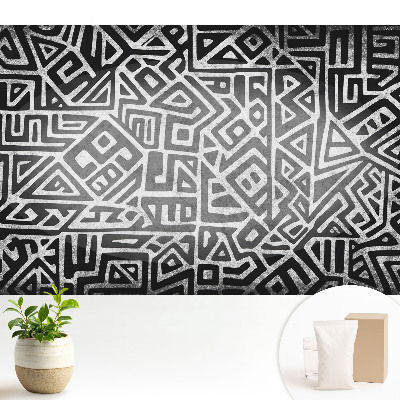 Tapéta Absztrakt geometrikus kompozíció vonalakkal