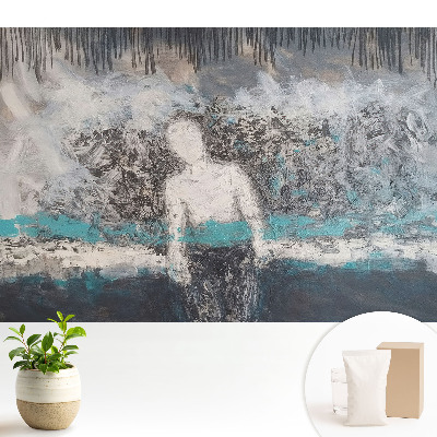 Modern tapéta Absztrakt alak a káoszban