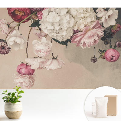 Dekor tapéta Finom virágok romantikus kompozícióban