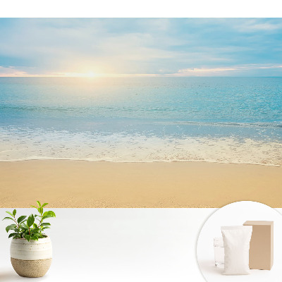 Modern tapéta Napos reggel strand tenger harmónia