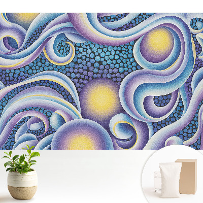 Dekor tapéta Absztrakt színes örvények