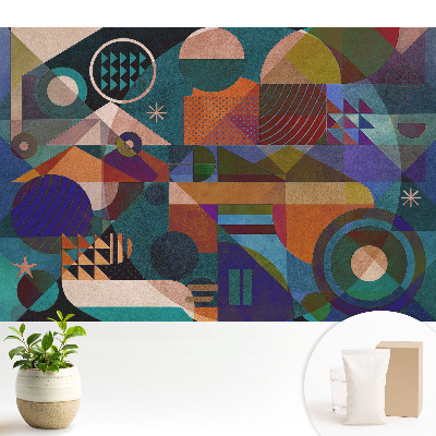 Modern tapéta Színes geometrikus absztrakció