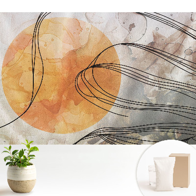 Tapéta Egy harmóniával teli absztrakt minta