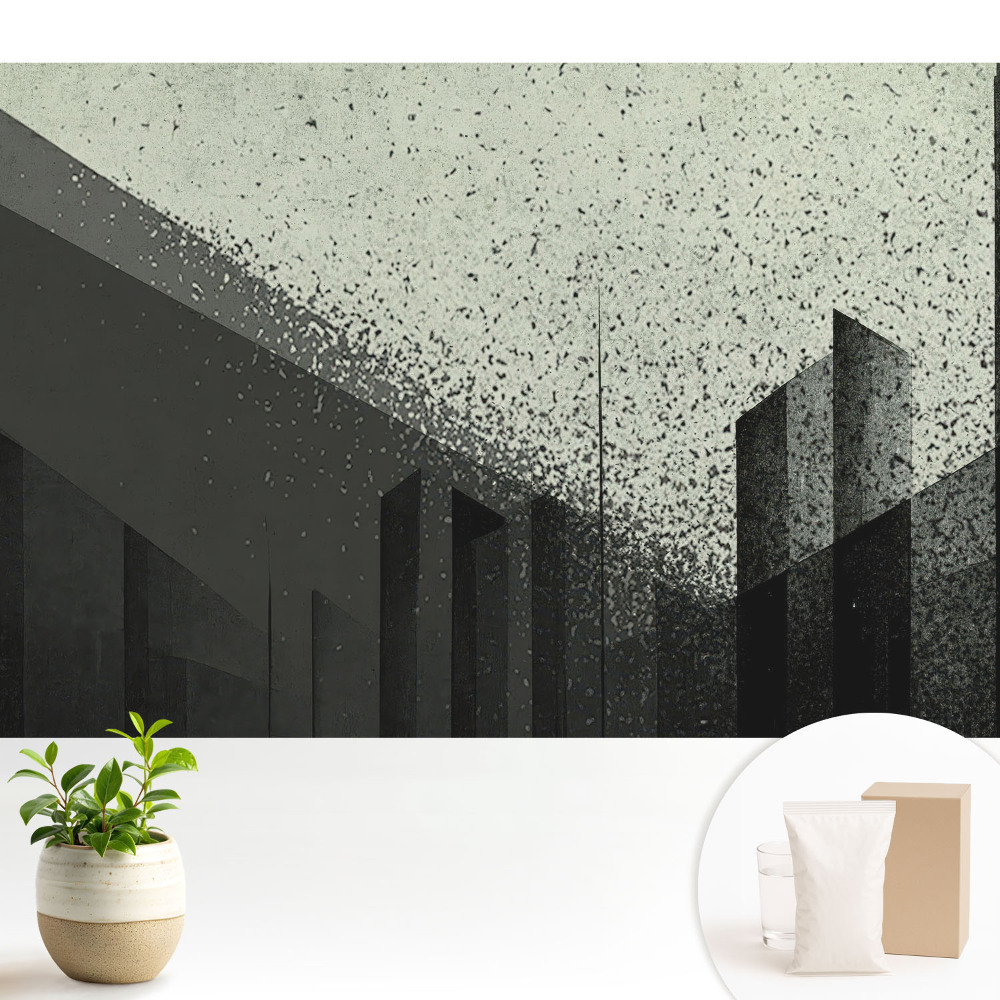 Modern tapéta A város modern absztrakciója