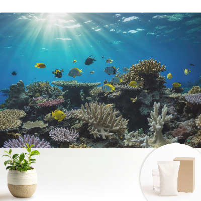 Modern tapéta Víz alatti korallok és színes halak