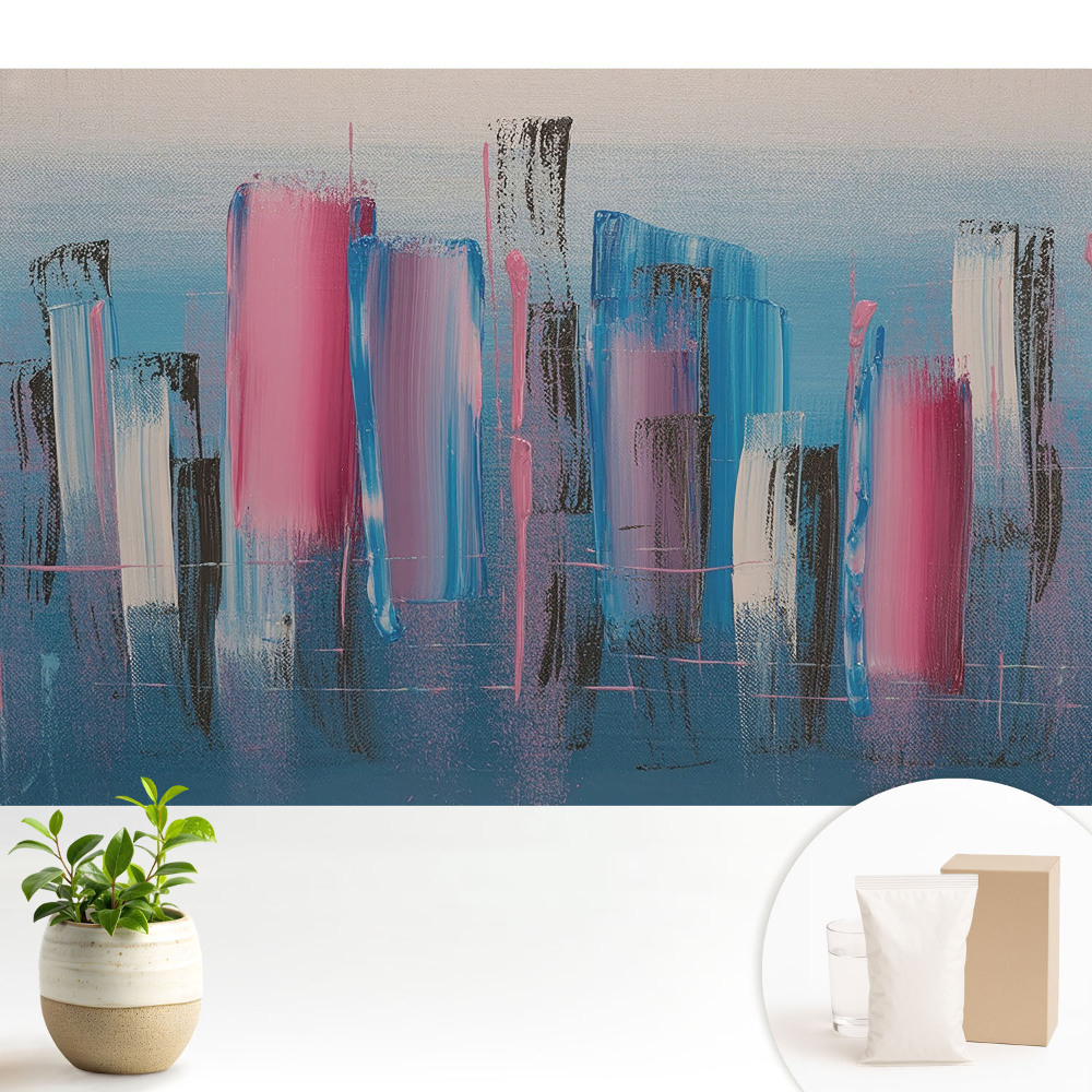 Modern tapéta Színes absztrakt energikus csíkok