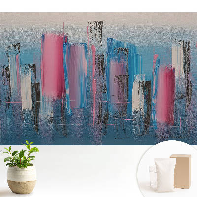 Modern tapéta Színes absztrakt energikus csíkok