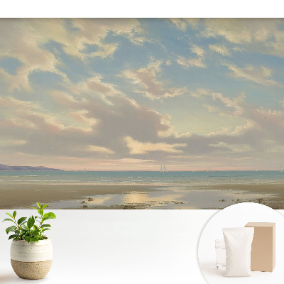 Tapéta Idilli tengerparti táj