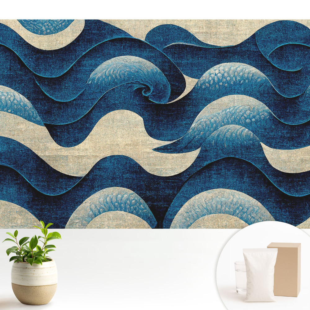 Tapéta Absztrakt hullámok harmonikus minta