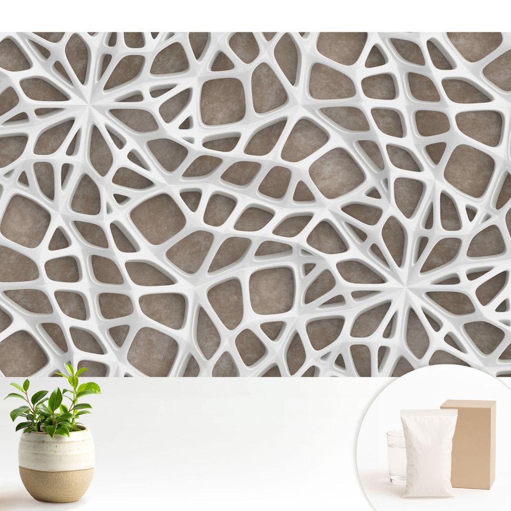 Tapéta Modern háromdimenziós csipkeszerkezet