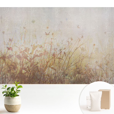 Dekor tapéta Virágok és pillangók pasztellben