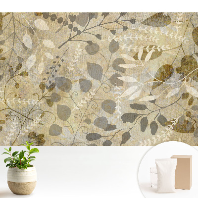 Modern tapéta A növényi minták hangulatos hangulatot teremtenek